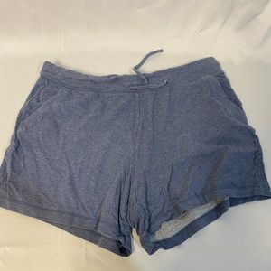 Blue 32 degrees cotton shorts with adjustable waist